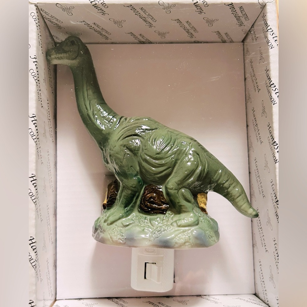 Dinosaur Porcelain Night Light